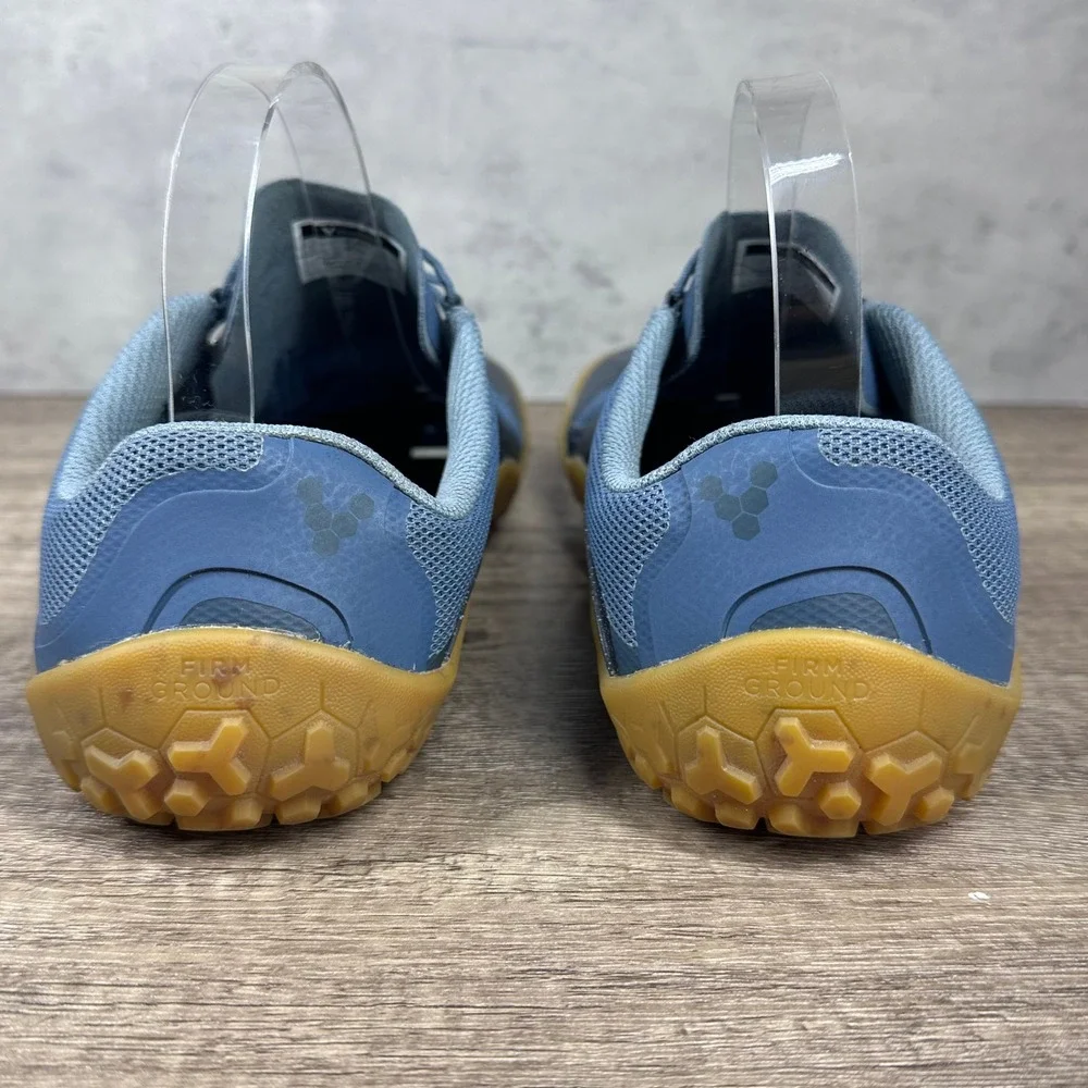 Vivobarefoot~Men's~Blue Primus Trail II‎ FG Minimalist Shoes~Size 40/US 7